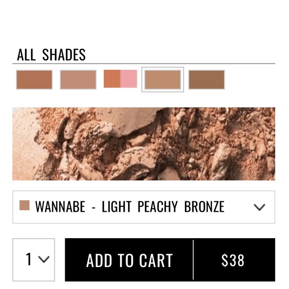 BRAND NEW IL MAKIAGE MINERAL BAKED BRONZE IN SHADE WANNABE - Picture 3 of 4